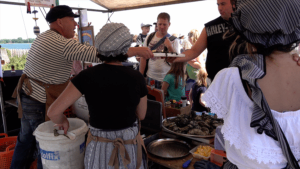 Eco Oester Yerseke Veere Toeristenmarkt plankje oesters